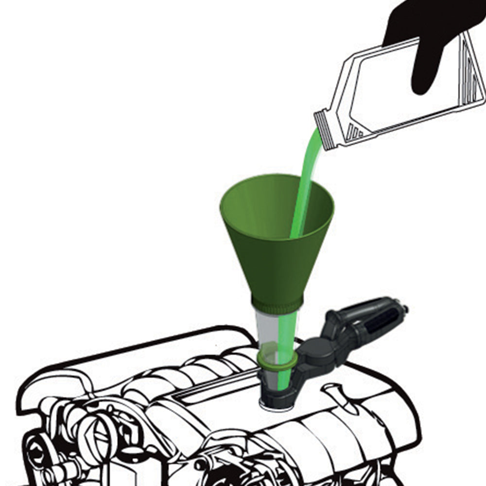 Imbuto Per Olio Dotato Di Sistema Di Bloccaggio A Pinza, FG 178/UF