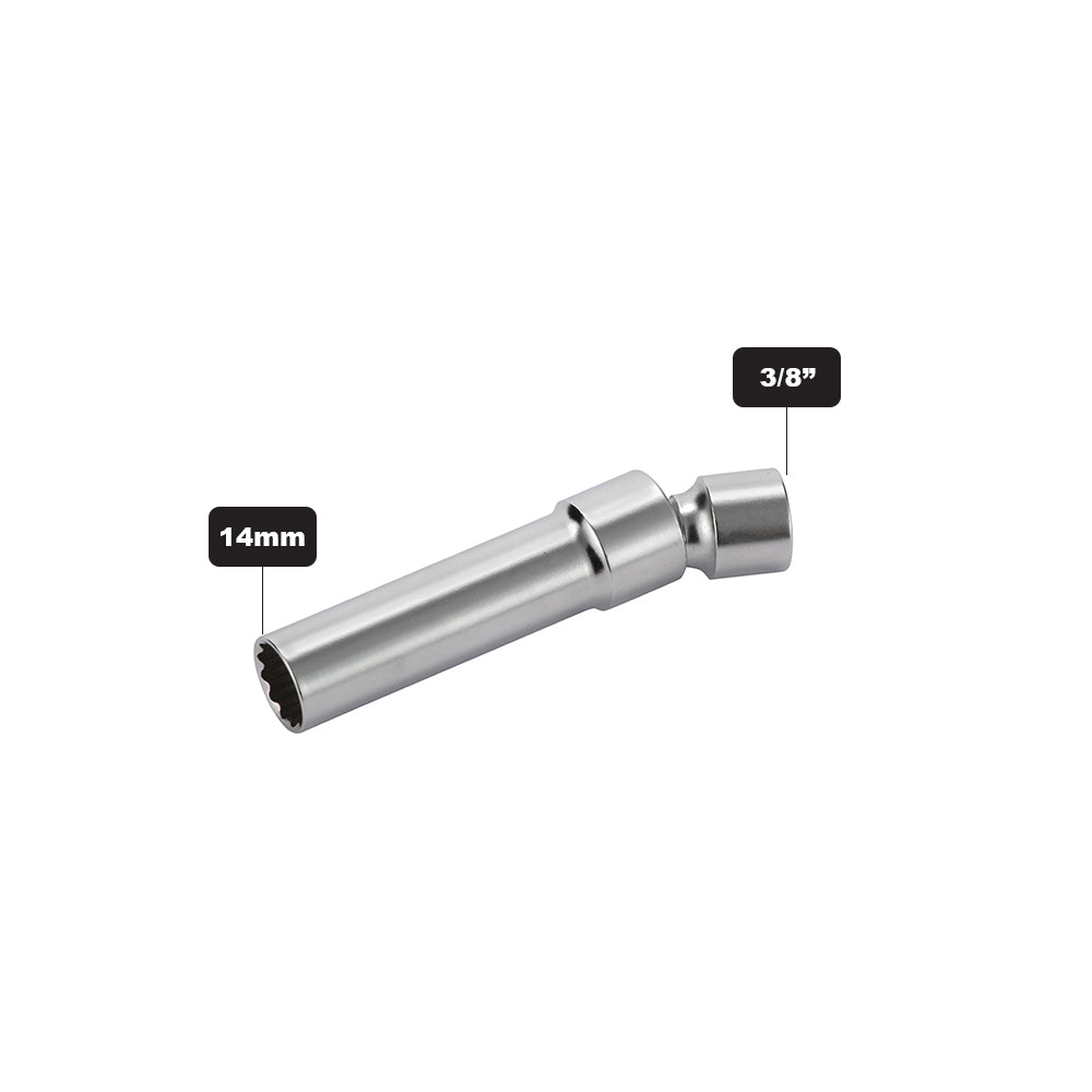 Chiave A Bussola Snodata Lunga Per Candele D'Accensione Bmw - 14Mm, FG 181/C14