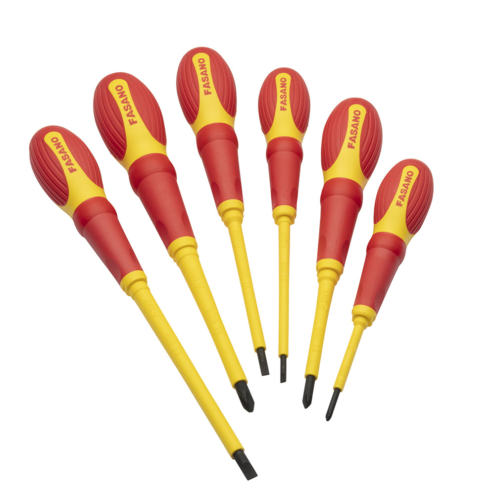 Set Giraviti Isolati Per Viti Ad Intaglio E A Croce, FG 22E/S6