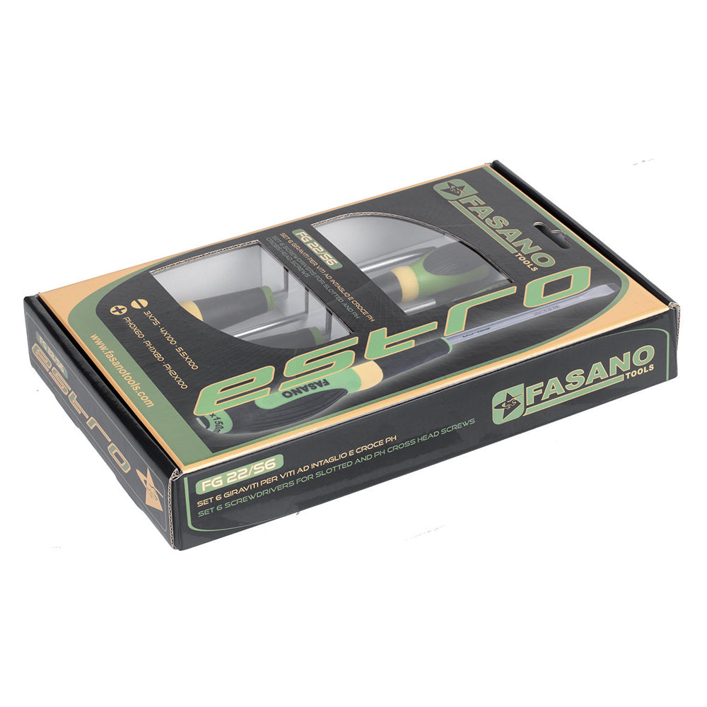 Set Di Giraviti Misti Ad Intaglio E A Croce Phillips Con Esagono Di Manovra, FG 22/S8H