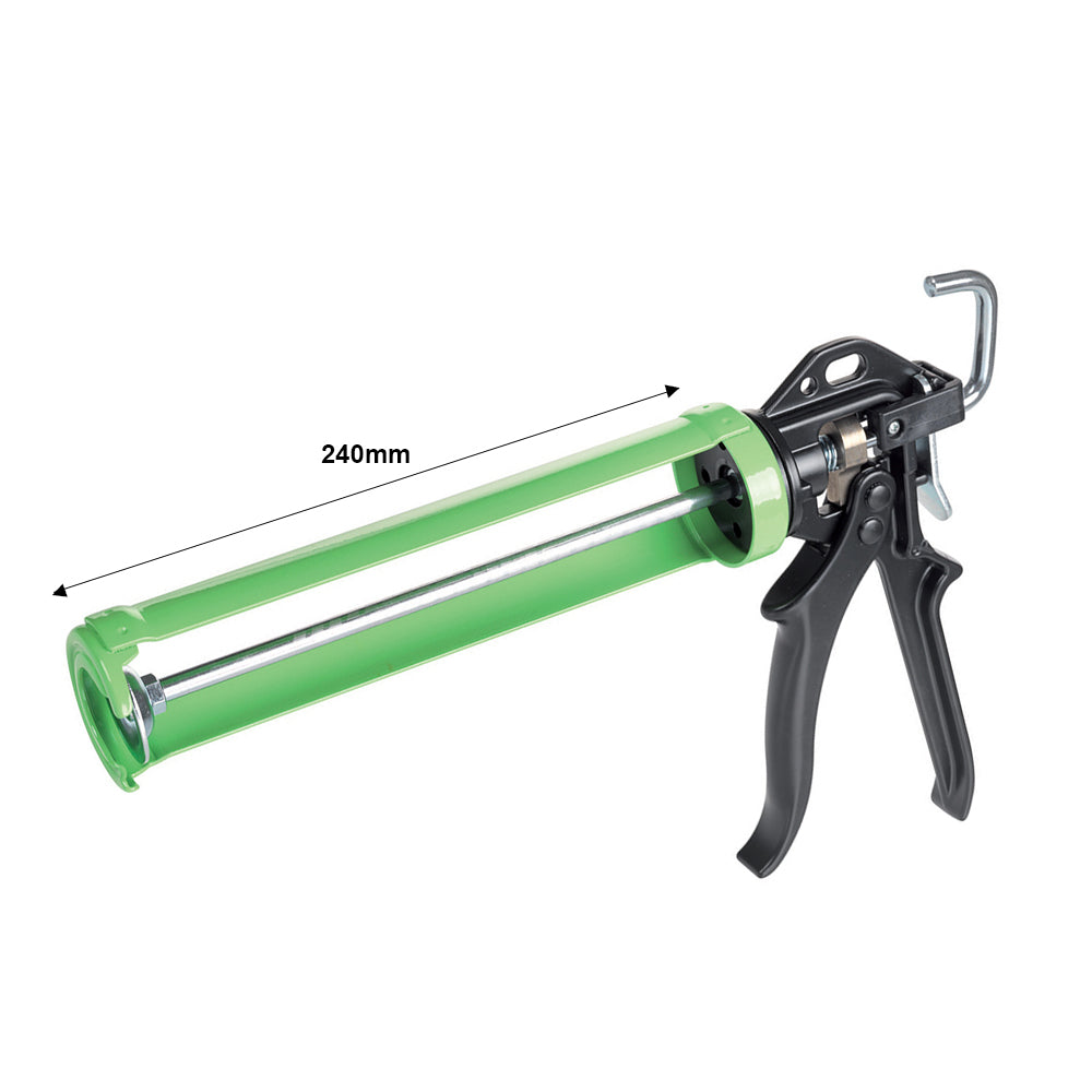 Pistola Per Silicone Con Corpo In Acciaio Mod. Semplice, FG 493/N