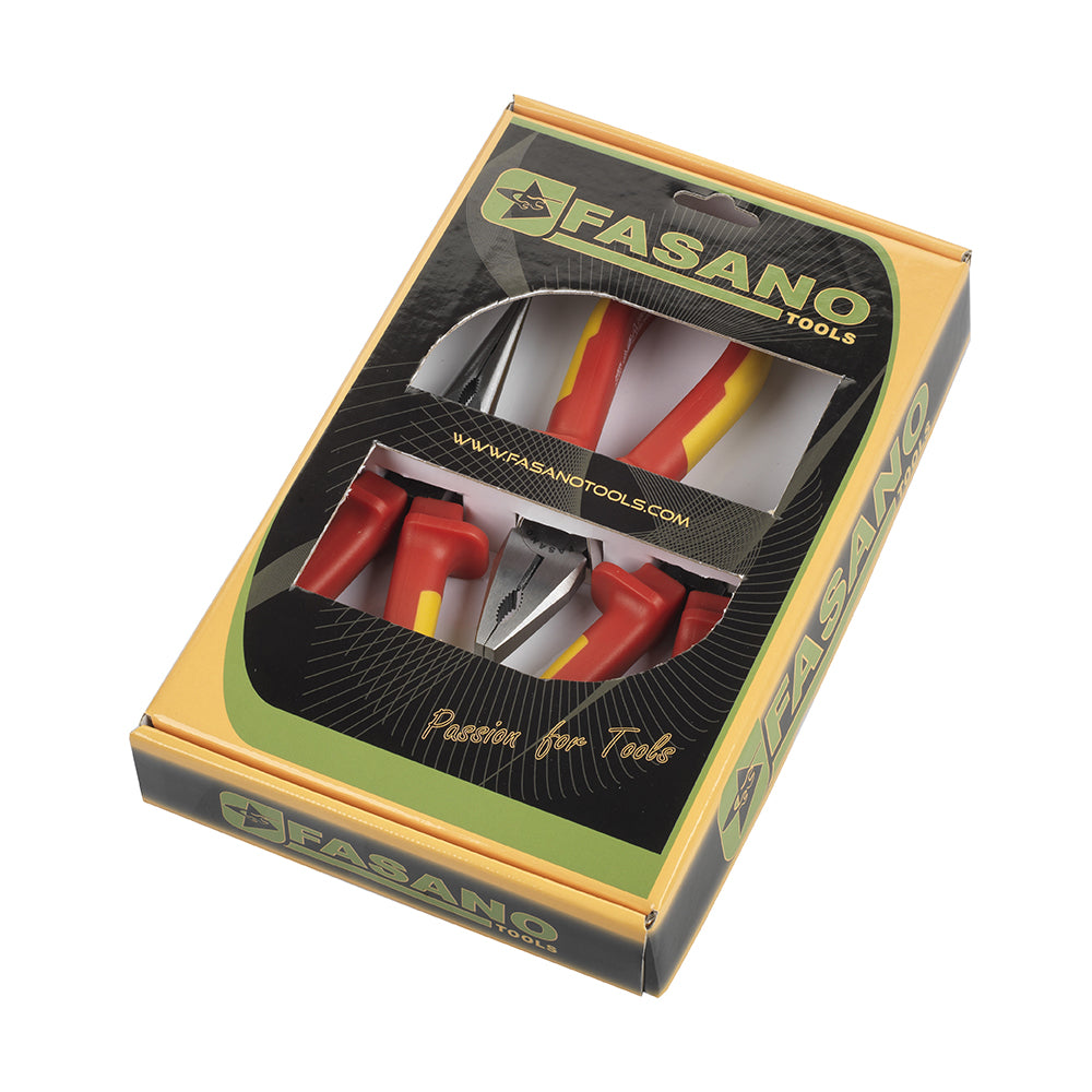 Set 3 Pinze Con Manici Isolati, FG 59IS/S3