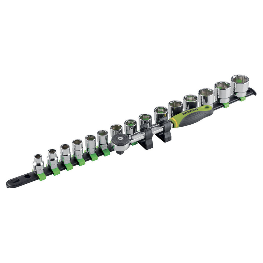 Set Chiavi A Bussola Esagonale - 3/8, FG 624B/S16