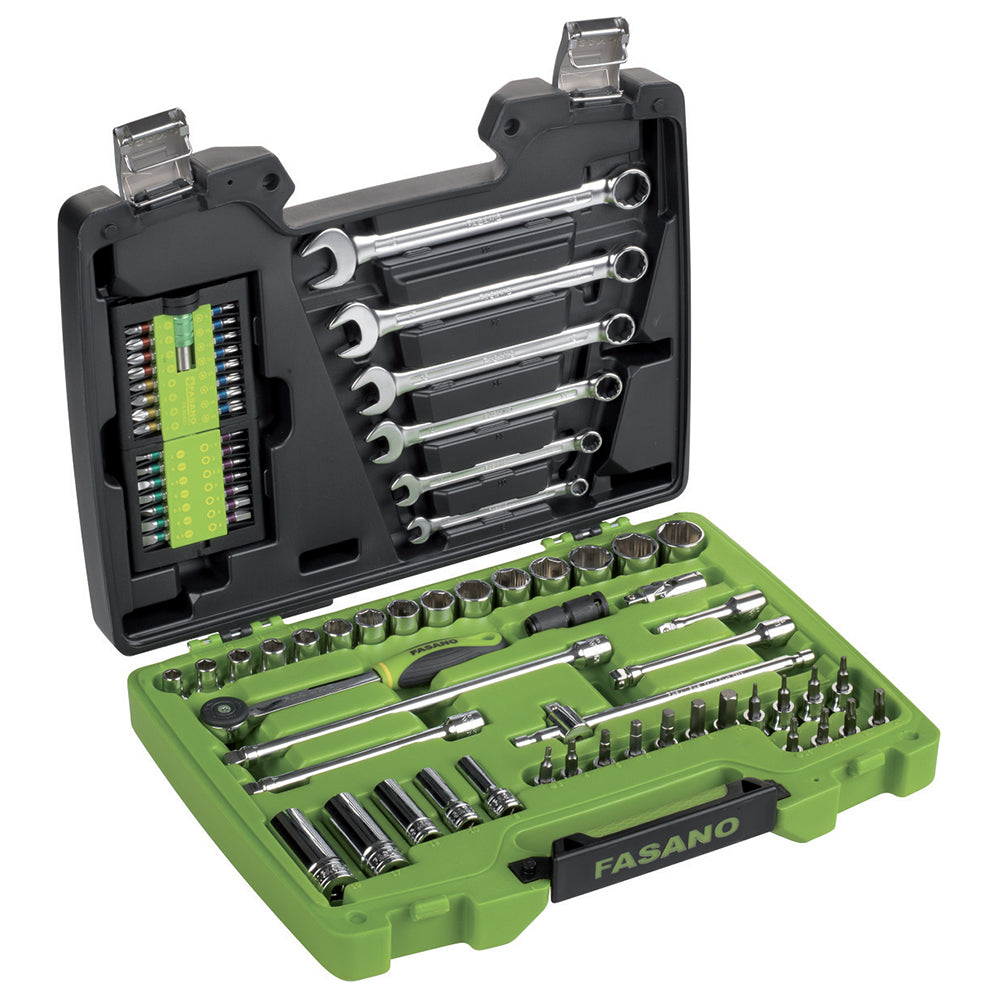Set Chiavi A Bussola Esagonale - 3/8, FG 624B/S80