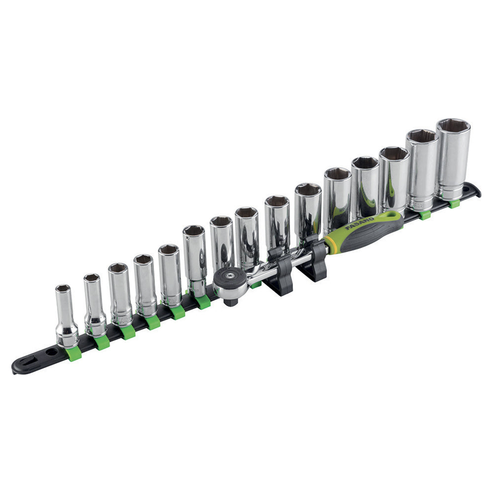 Set Chiavi A Bussola Esagonali Lunghe - 3/8, FG 624L/S16