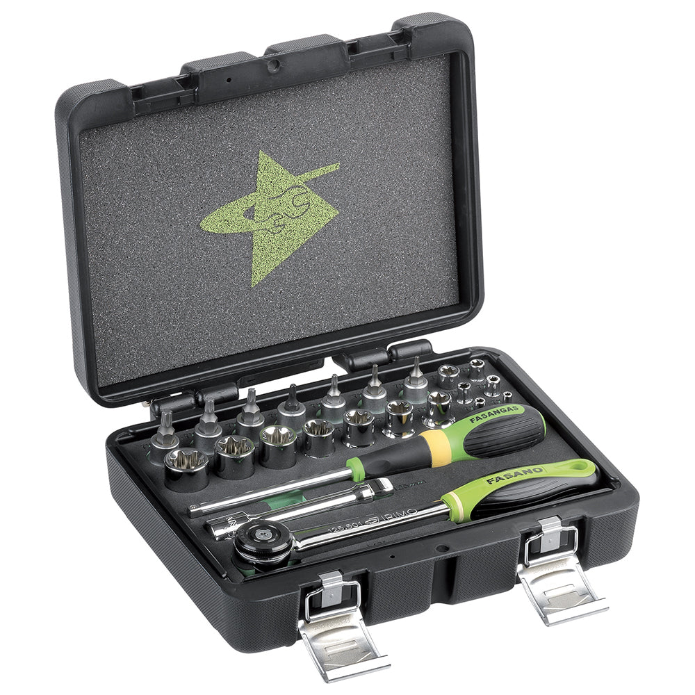 Set Chiavi A Bussola Torx - 1/2, FG 625TX/S23