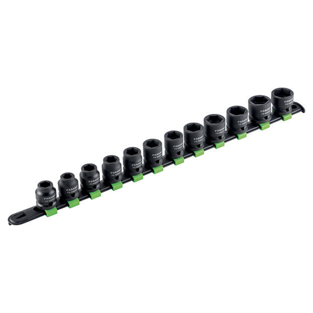 Set Chiavi A Bussola Esagonali Rinforzate 1/2-Serie Extra Piatta, FG 628/S12