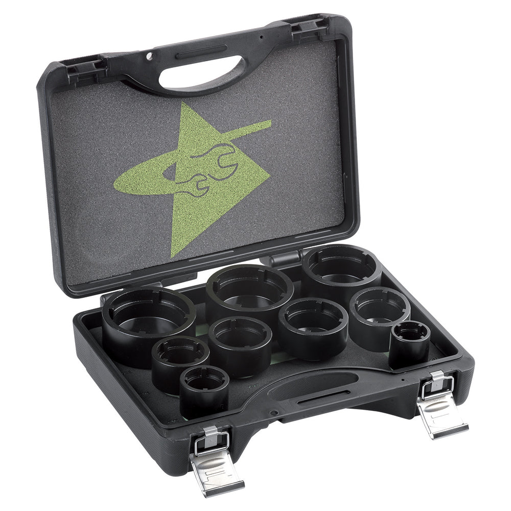 Set Chiavi A Bussola Per Ghiere Km Con Denti Esterni, FG 631/S9