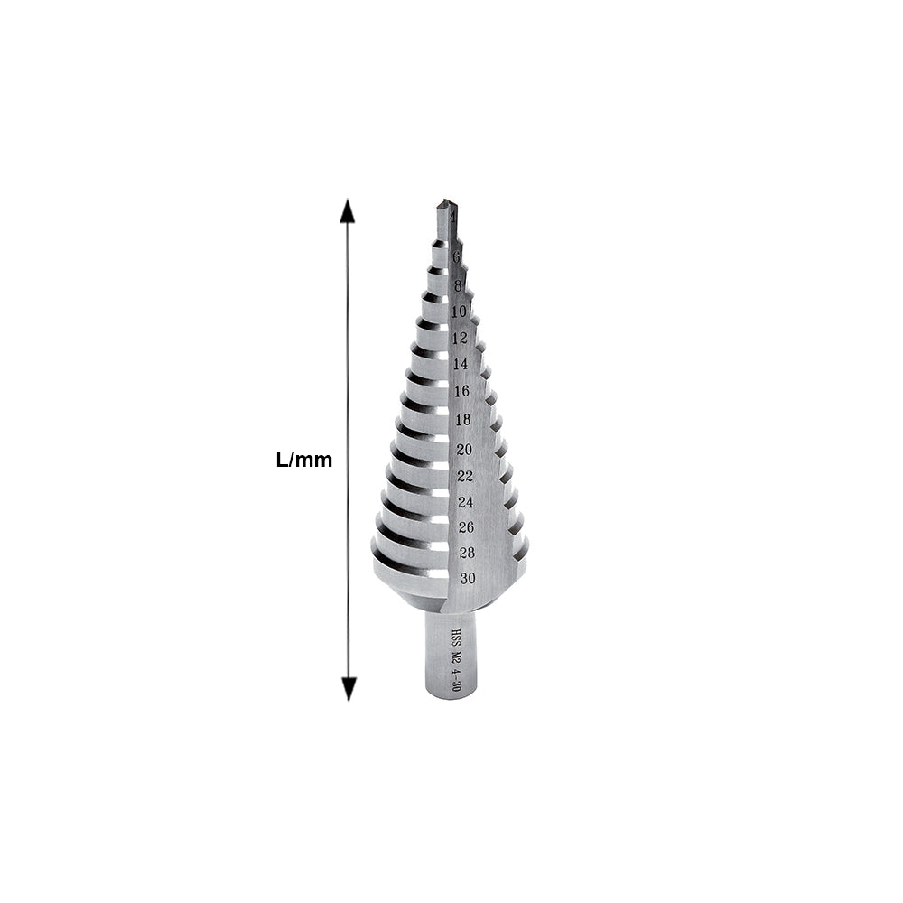 Frese Coniche A Gradino In Acciao Hss, FG 81HSS/