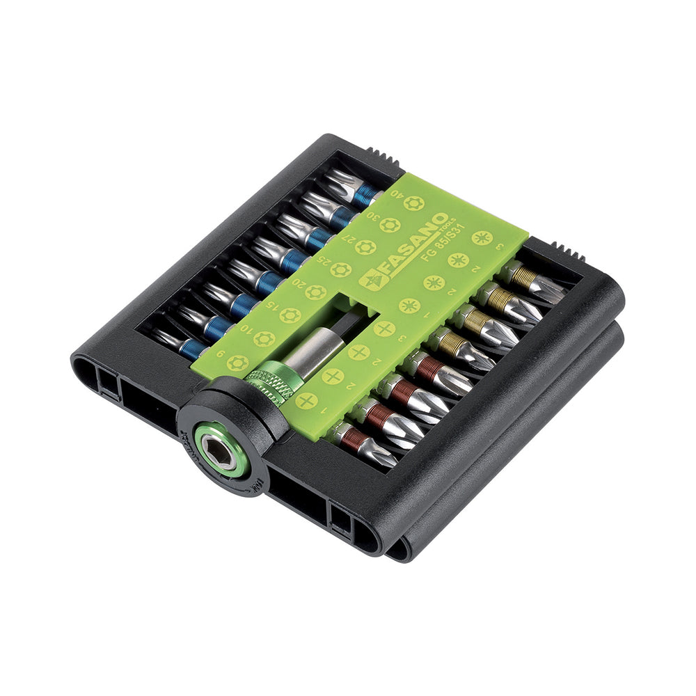 Set 30 Inserti Assortiti + Porta Inserti Per Avvitatore, FG 85/S31