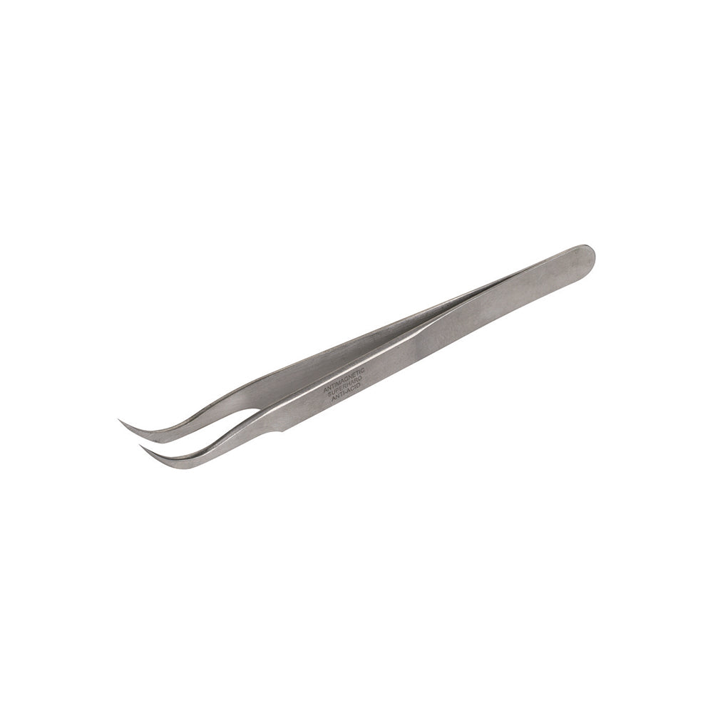 Pinzetta Di Precisione Con Punte Finissime Curve, FG 85/TW5