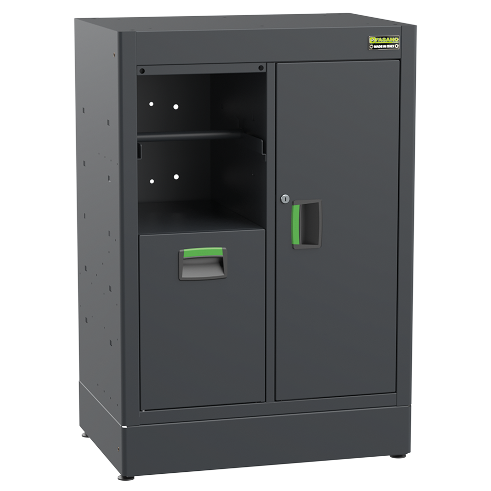 Modulo Armadietto 1 Antina Con Modulo Porta Carta, FG 117V/68B