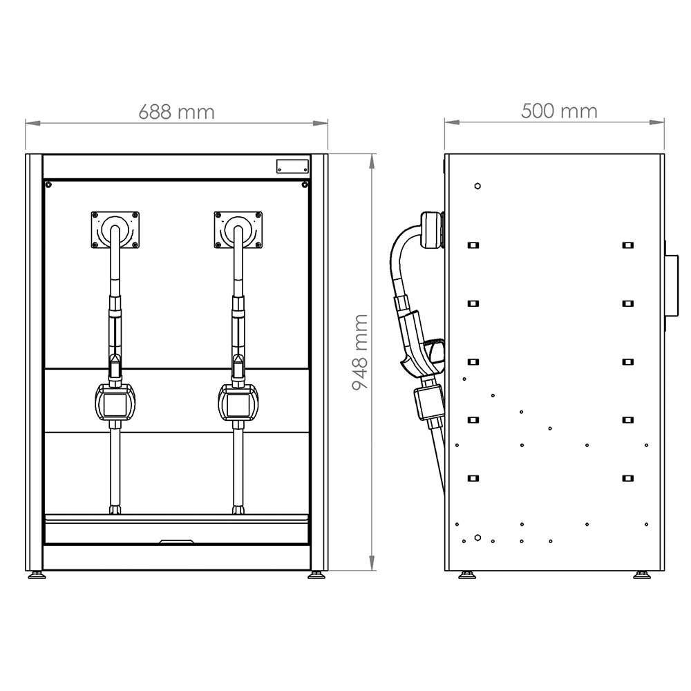 Modulo Distribuzione Olio Con Doppia Pompa, FG 118M/69B