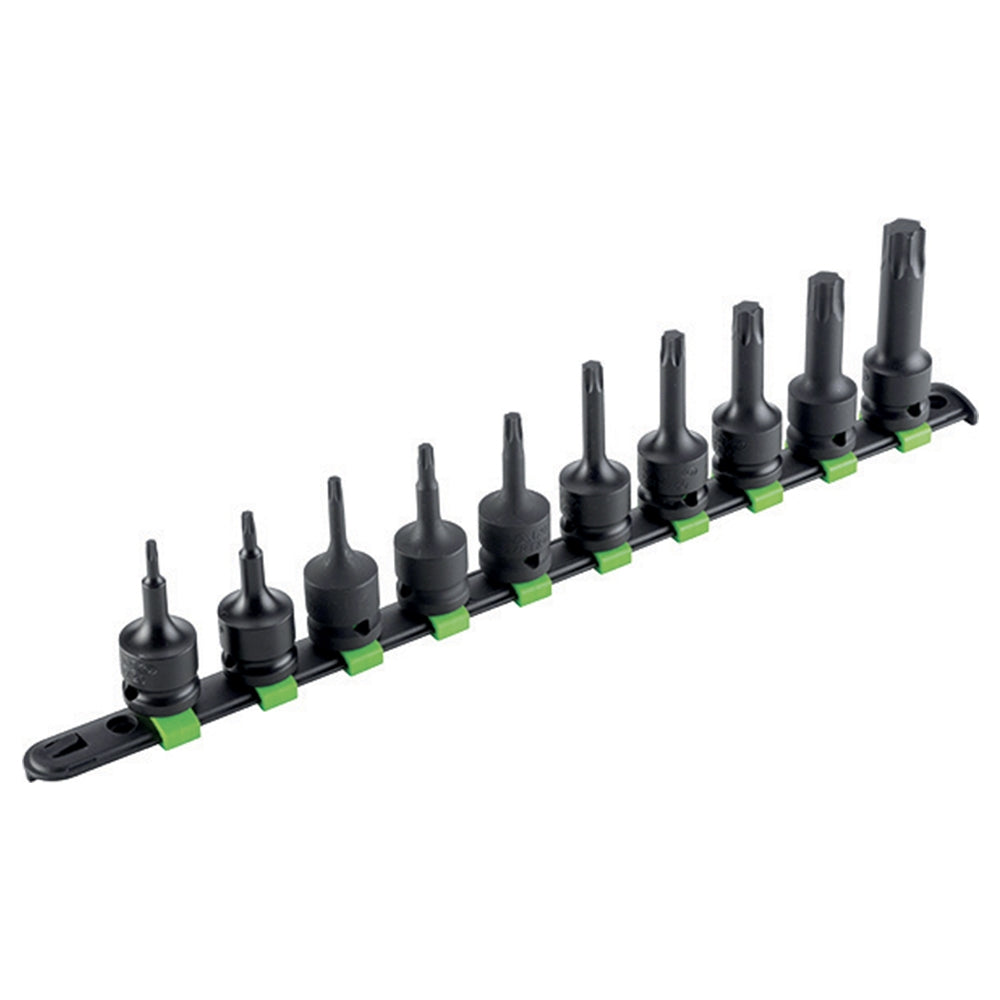Set Inserti A Bussola Impact Con Impronta Torx - 1/2, FG 152/RTXS10