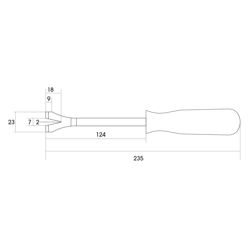 Levapioli Con Manico In Abs., FG 185/A2