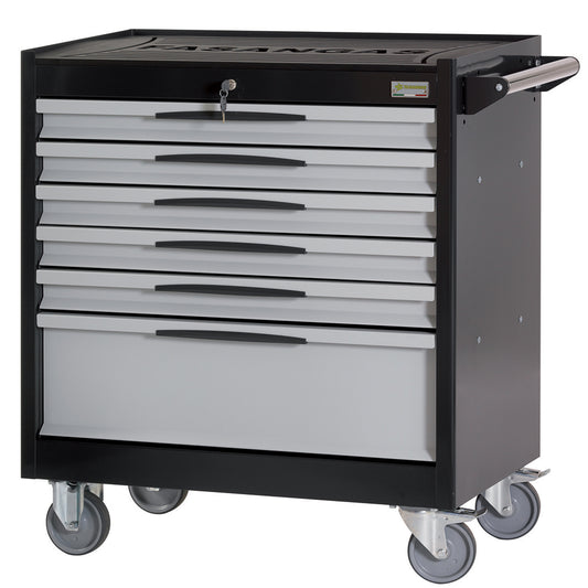 Carrello Porta Utensili Mod. Fg 104 Con Top In Gomma A 6 Cassetti, FG 104D/6G