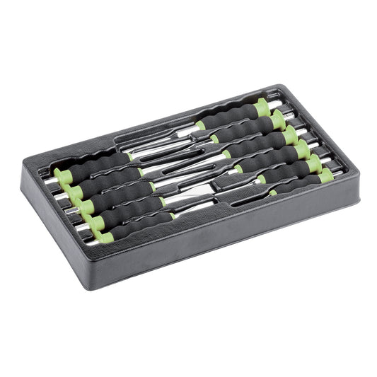 Set 11 Utensili A Percussione Con Manico Anti-Vibrazione, FG 128/S11