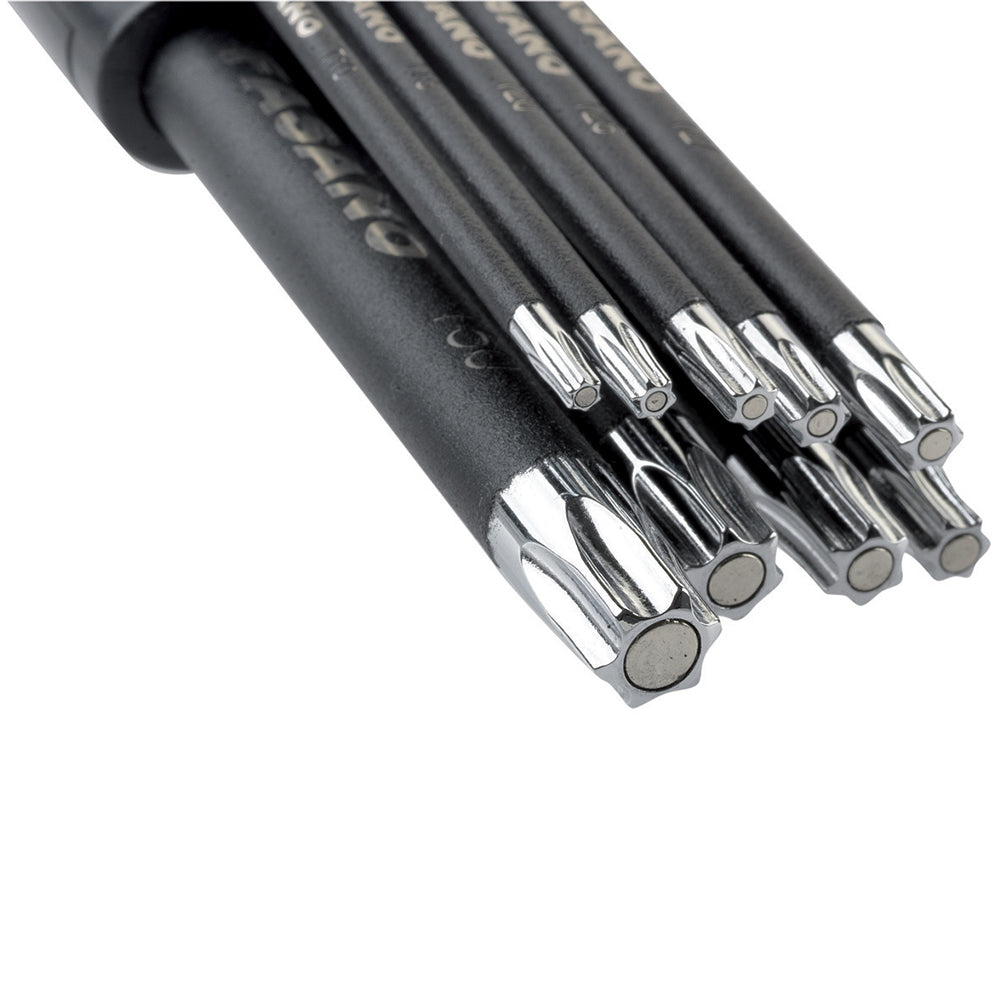 Set Chiavi Maschio Piegate Con Impronta Torx Ed Estremitã  Magnetica, FG 138/M