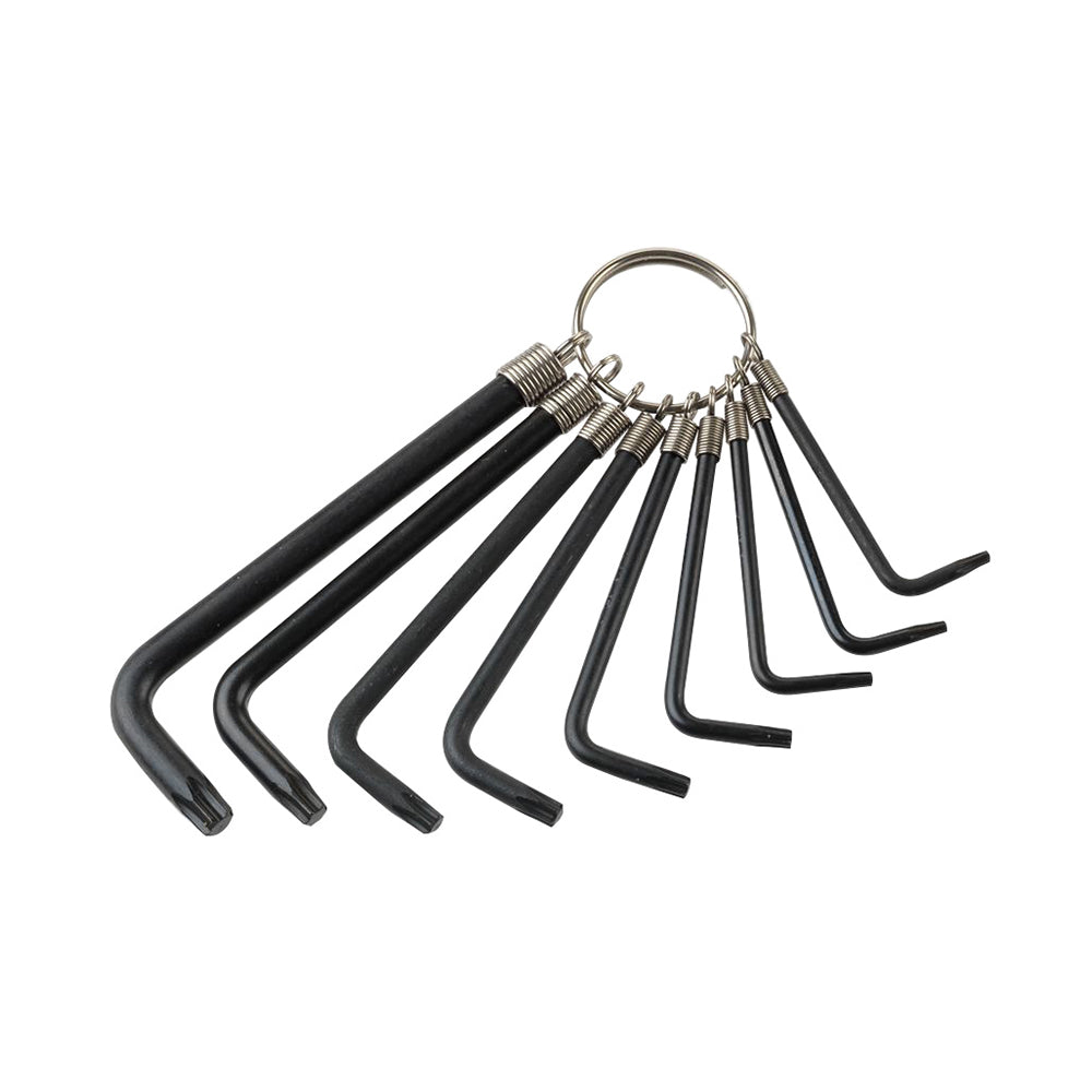 Set Chiavi Maschio Piegate Con Impronta Torx, FG 138/S9