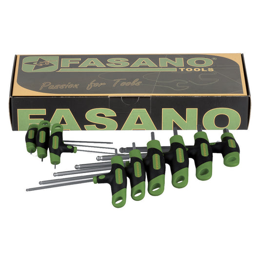 Set Chiavi Maschio Esagonali Con Impugnatura E Impronta Esagonale, FG 142/S9
