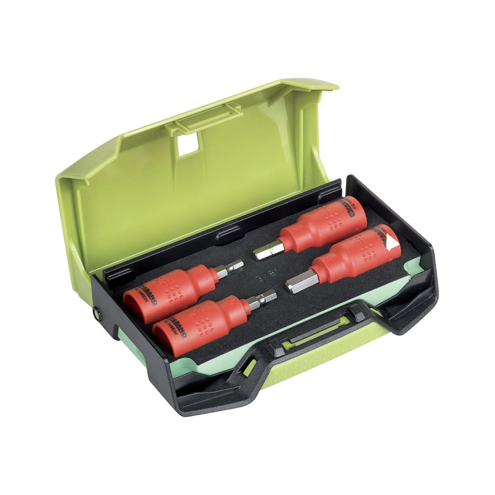 Set Inserti A Bussola Isolato Con Impronta Esagonale - 3/8, FG 149E/S4
