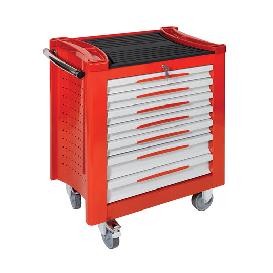 Carrello Porta Utensili Mod. Fg 150 Con Top In Gomma A 7 Cassetti, FG 150R/7G