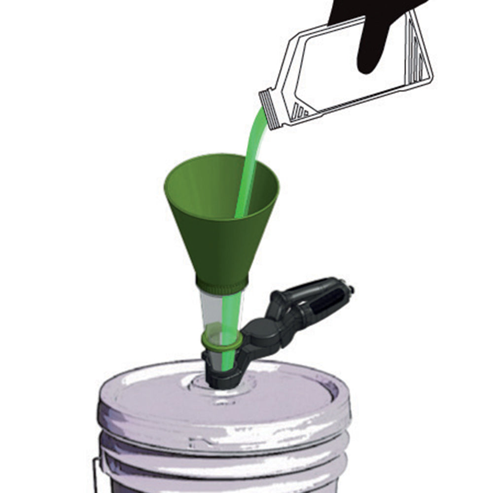 Imbuto Per Olio Dotato Di Sistema Di Bloccaggio A Pinza, FG 178/UF