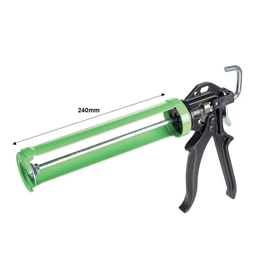 Pistola Per Silicone Con Corpo In Acciaio Mod. Semplice, FG 493/N