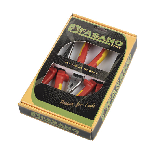 Set 3 Pinze Con Manici Isolati, FG 59IS/S3