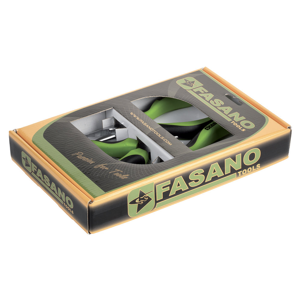 Set 3 Pinze Con Sistema Di Apertura Soft-Run E Manici In Bi-Materiale, FG 59SR/S3B