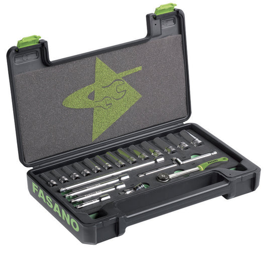 Set Chiavi A Bussola Esagonali Lunghe - 3/8, FG 624B/LS20