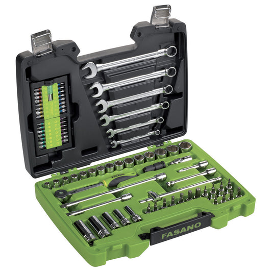 Set Chiavi A Bussola Esagonale - 3/8, FG 624B/S80