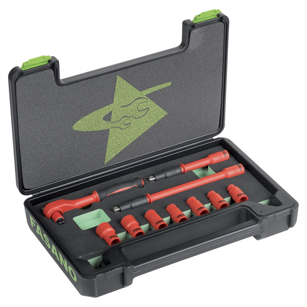 Set Chiavi A Busola Isolate Da 3/8  1.000V, FG 624E/S10