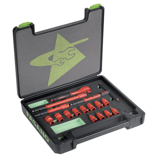 Set Chiavi A Busola Isolate Da 3/8  1.000V, FG 624E/S16