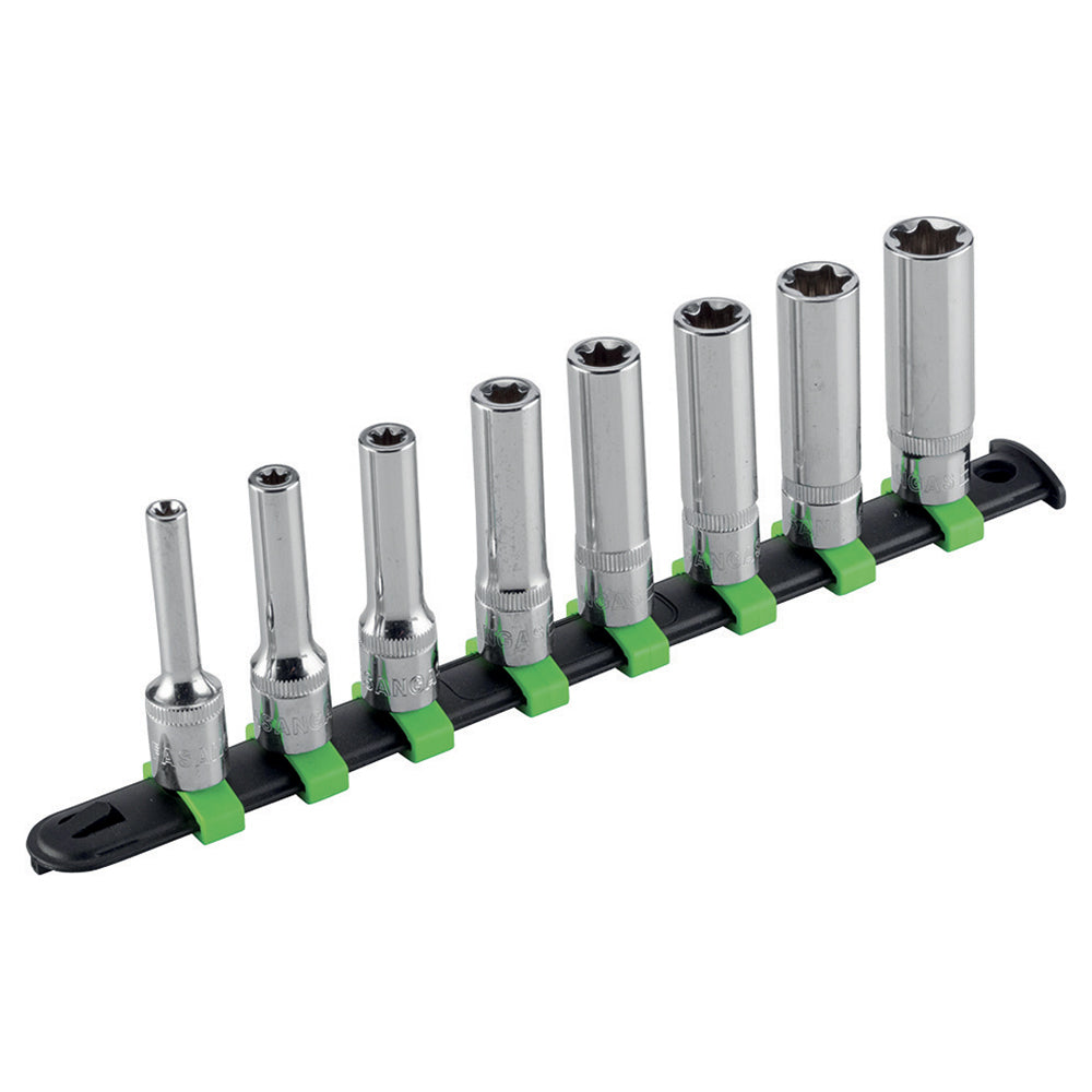 Set Chiavi A Bussola Torx Lunghe - 3/8, FG 624L/TXS8
