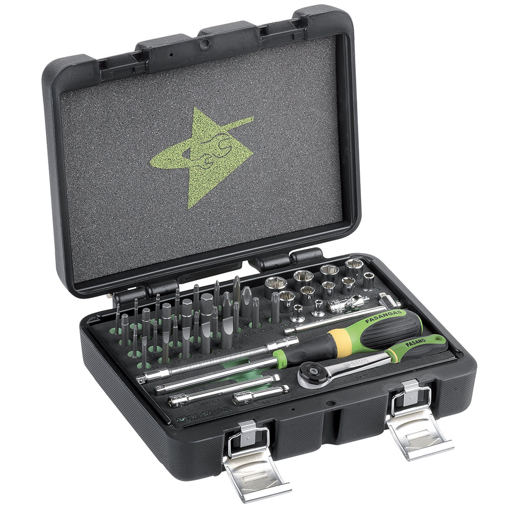 Set Chiavi A Bussola Esagonale - 1/4, FG 624/S45