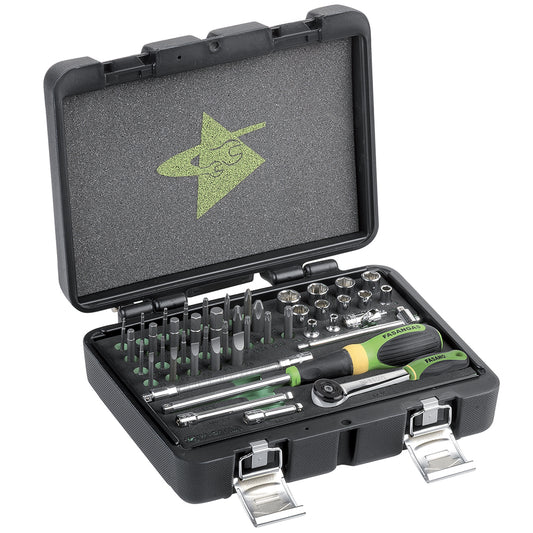 Set Chiavi A Bussola Esagonale - 1/4, FG 624/S45