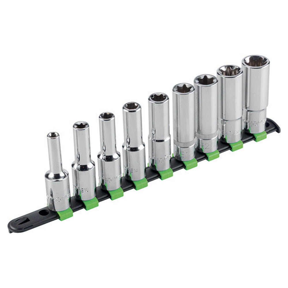 Set Chiavi A Bussola Torx Lunghe - 1/2, FG 625LTX/S9