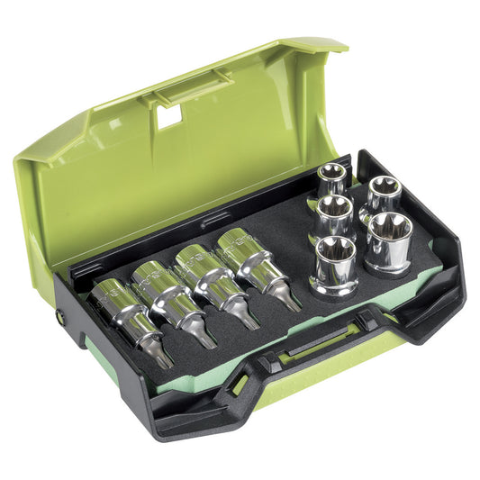 Set Chiavi A Bussola Torx - 1/2, FG 625TX/S9B