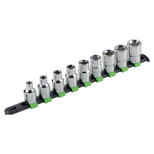 Set Chiavi A Bussola Torx - 1/2, FG 625TX/S9