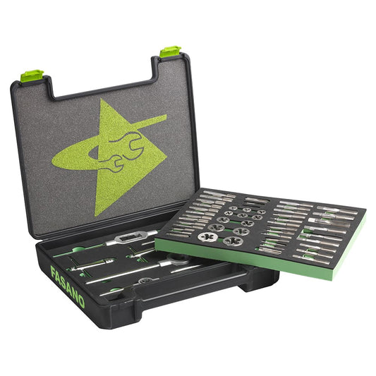 Set Maschi E Filiere In Acciaio Hss E Accessori -65Pz, FG 70/S65