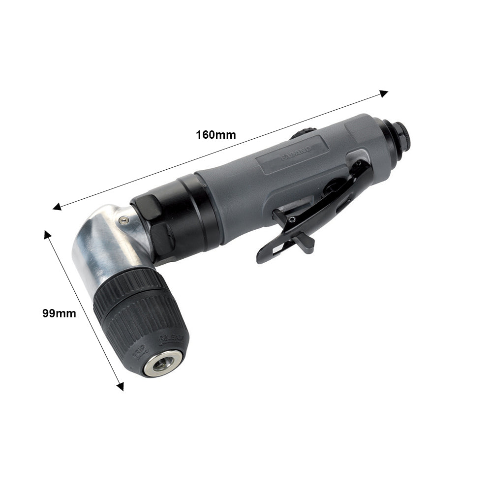 Trapano Pneumatico Angolare Con Mandrino Auto-Serrante 1-10Mm, FGA 332/AN