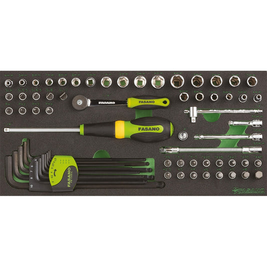 Moduli Chiavi A Bussola Esagonali E Accessori - 1/4, FG 100/17E