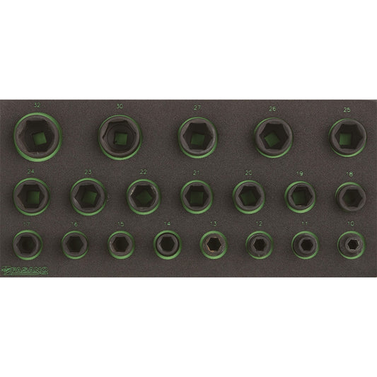 Modulo Chiavi A Bussola Esagonali Rinforzate - 1/2, FG 100/23C