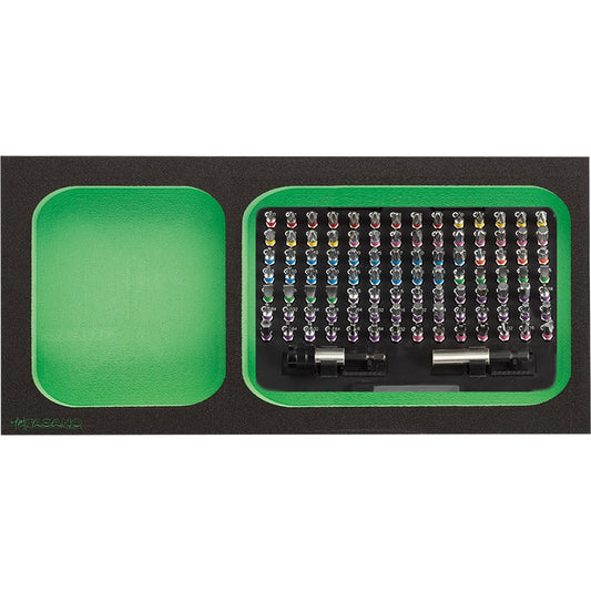 Modulo 98 Inserti Da 1/4€� + 2 Porta Inserti E Vano Porta Minuterie, FG 100/48E