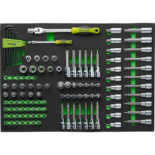 Modulo Inserti E Chiavi A Bussola 1/4'' E 1/2'', FG 100/81G