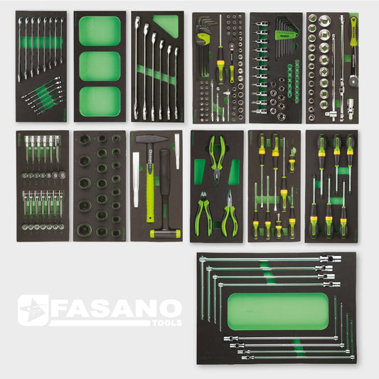 Assortment Of 230 Tools In Eva Form, FG 100/AS230