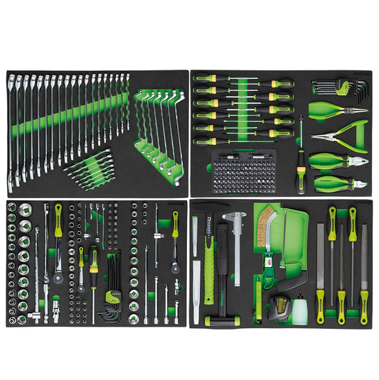 Assortimento Di 240 Utensili In Moduli In Gomma, FG 100/AS240