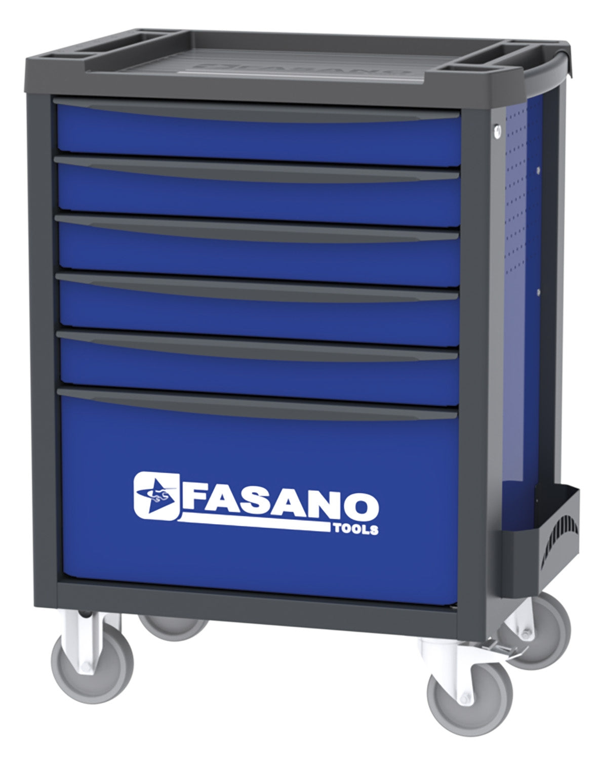 Carrello Porta Utensili Mod. Fg 100 Con Top In Abs A 6 Cassetti, FG 100V/6T