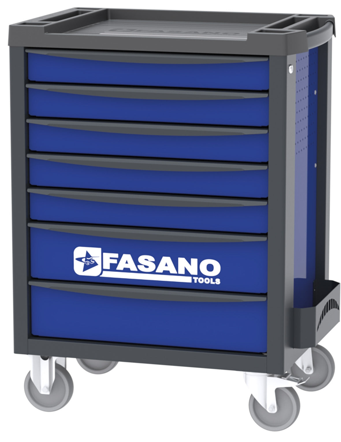 Carrello Porta Utensili Mod. Fg 100 Con Top In Abs A 7 Cassetti, FG 100V/7T